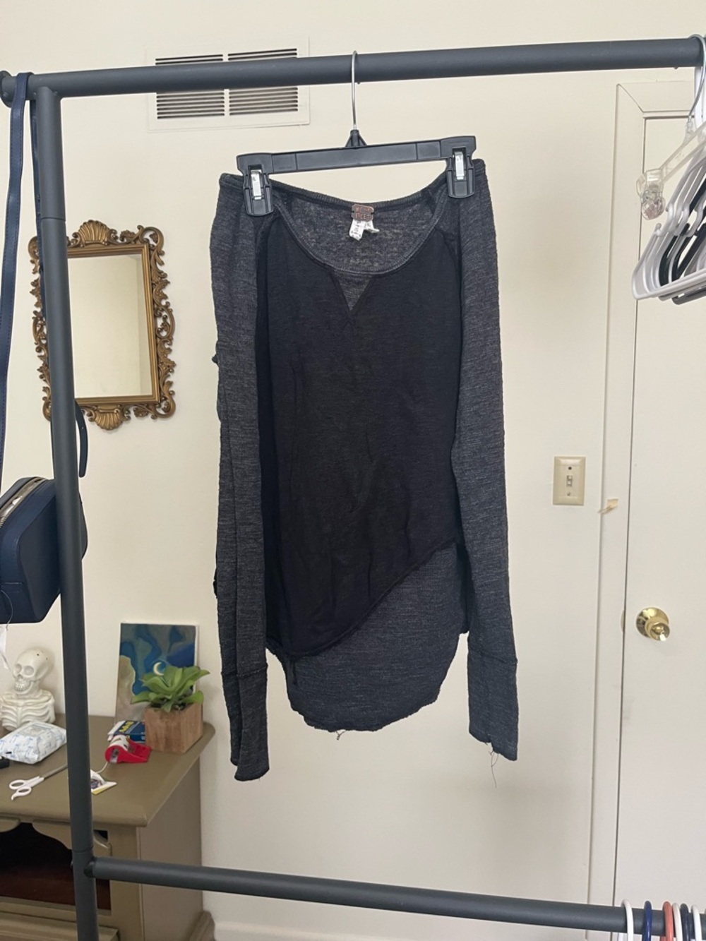 We The Free Baseball Layered Long Sleeve Top